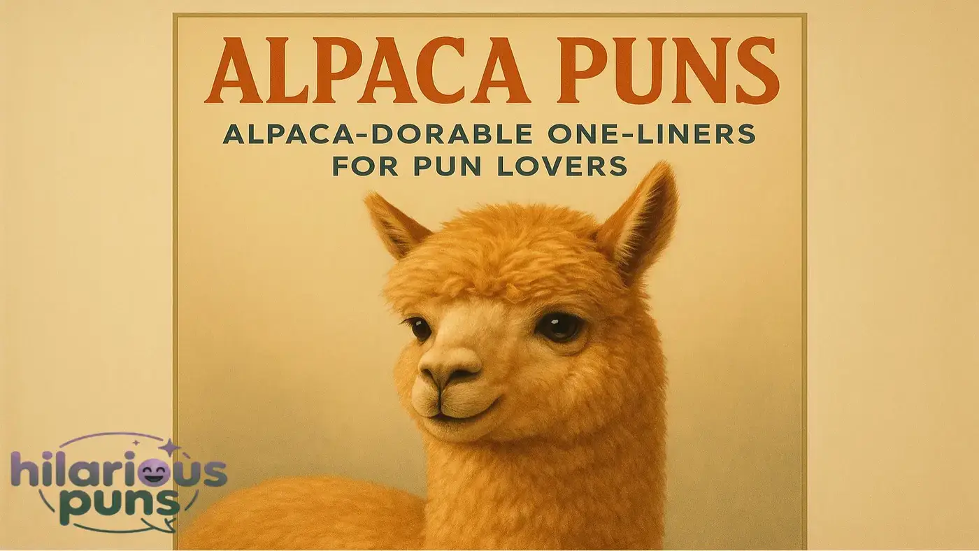 Alpaca Puns: Alpaca-dorable One-Liners for Pun Lovers