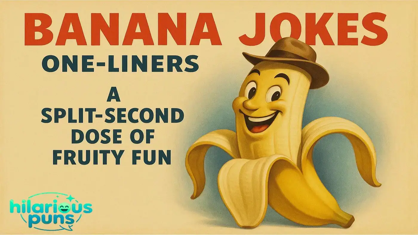 Banana Jokes One-Liners: A Split-second Dose of Fruity Fun