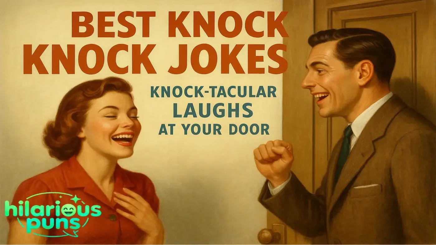 Best Knock Knock Jokes Knock-tacular Laughs at Your Door