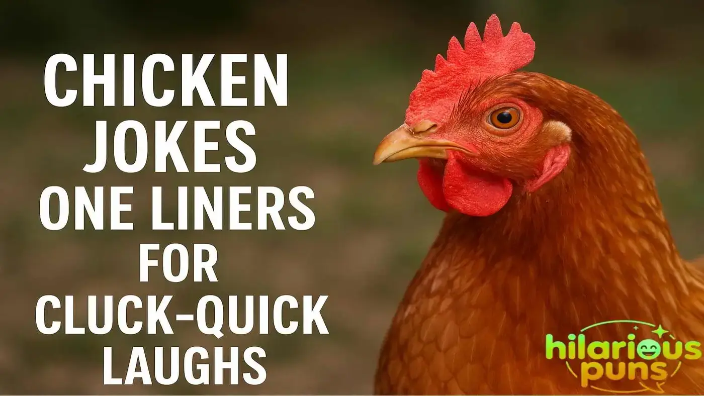 Chicken Jokes One Liners for Cluck-Quick Laughs