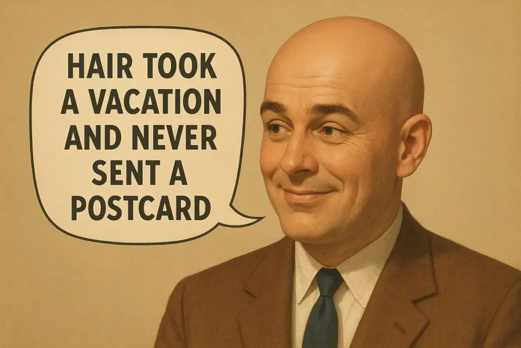 Flirty Bald Pick Up Lines