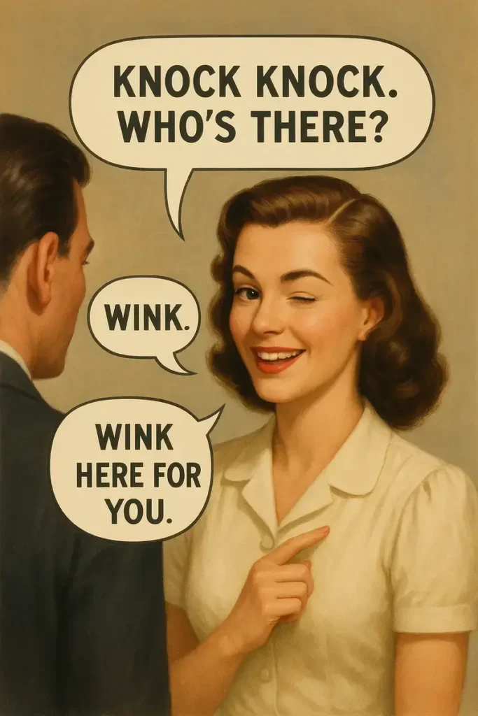 Flirty knock knock jokes