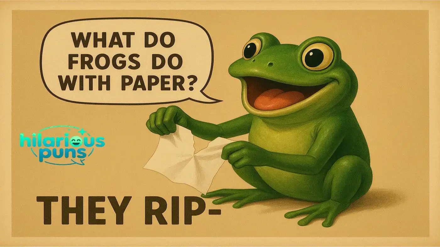 Funny Frog Jokes: Hop-timistic One-Liners
