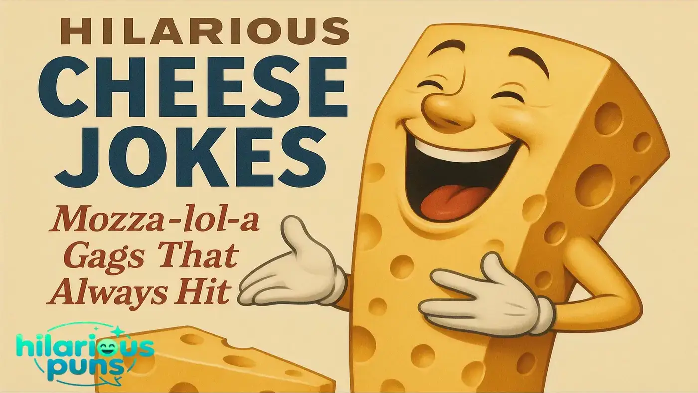 Hilarious Cheese Jokes: Mozza-lol-a Gags That Always Hit