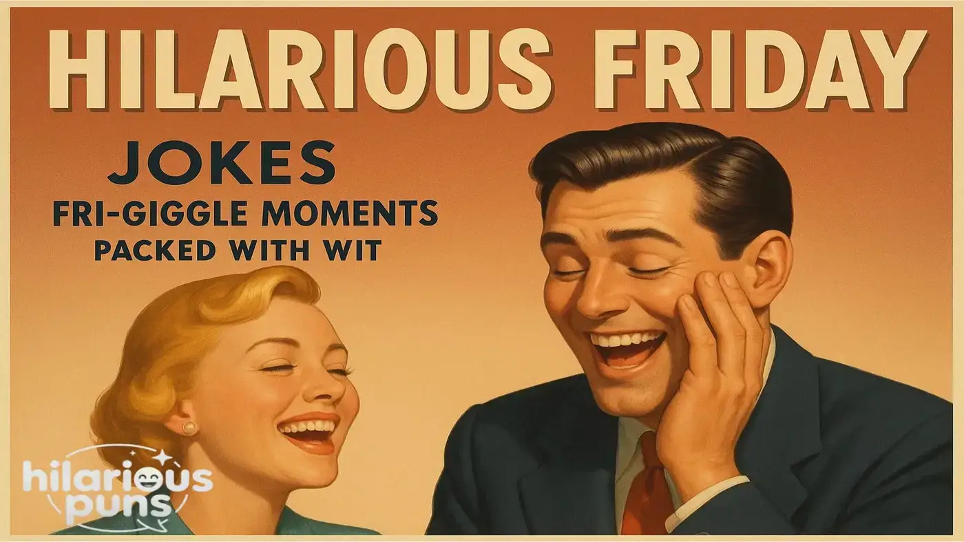 Hilarious Friday: Jokes Fri-giggle Moments Packed with Wit