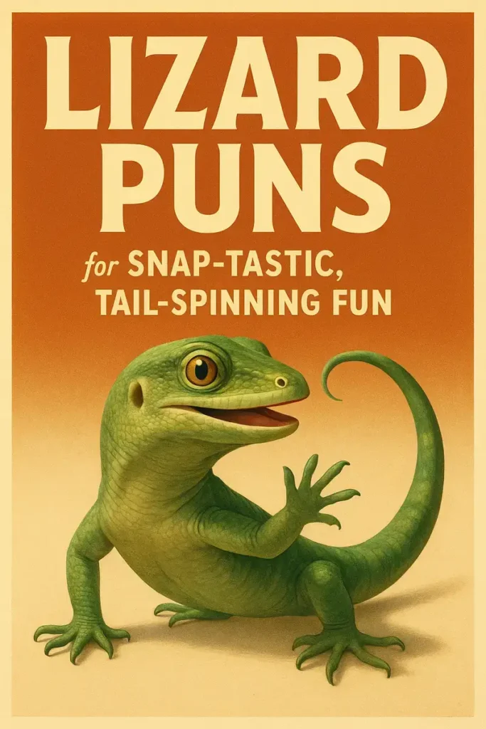 Lizard Puns Captions
