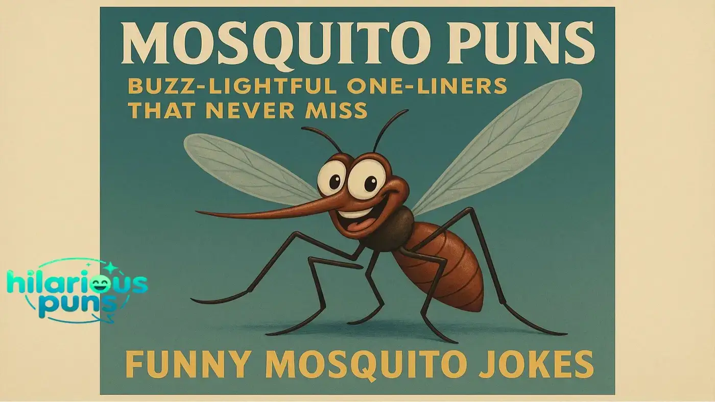 Mosquito Puns: Buzz-lightful One-Liners That Never Miss