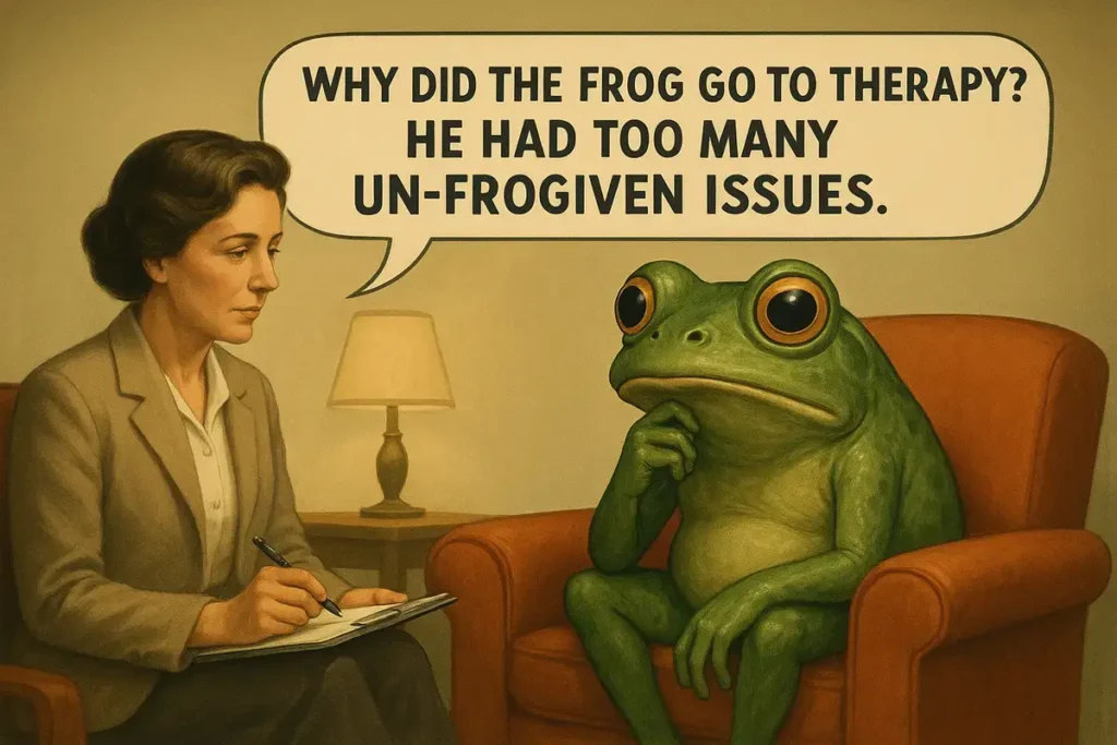 Short Funny Frog Jokes for Adults