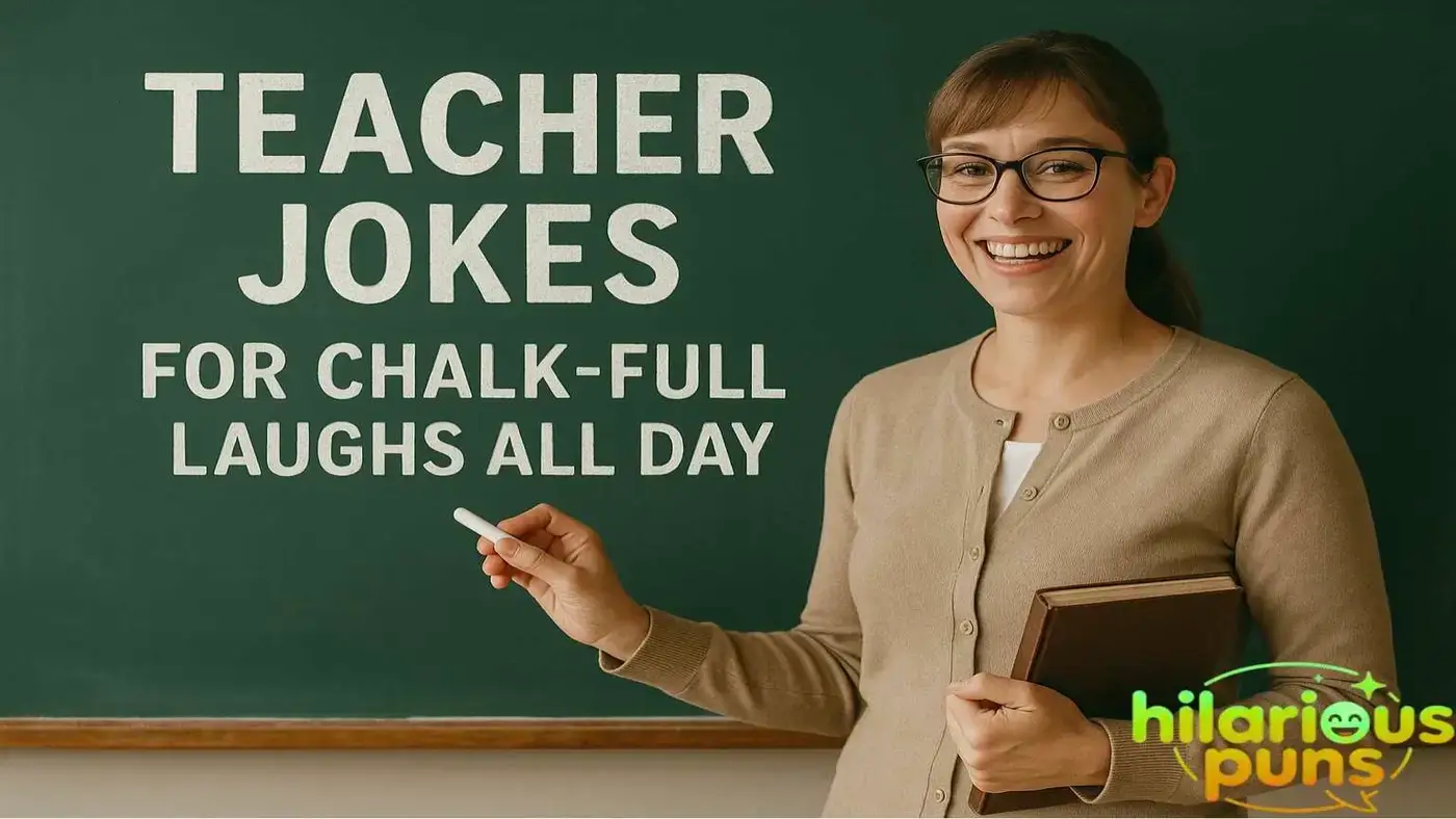 Teacher Jokes for Chalk-Full Laughs All Day