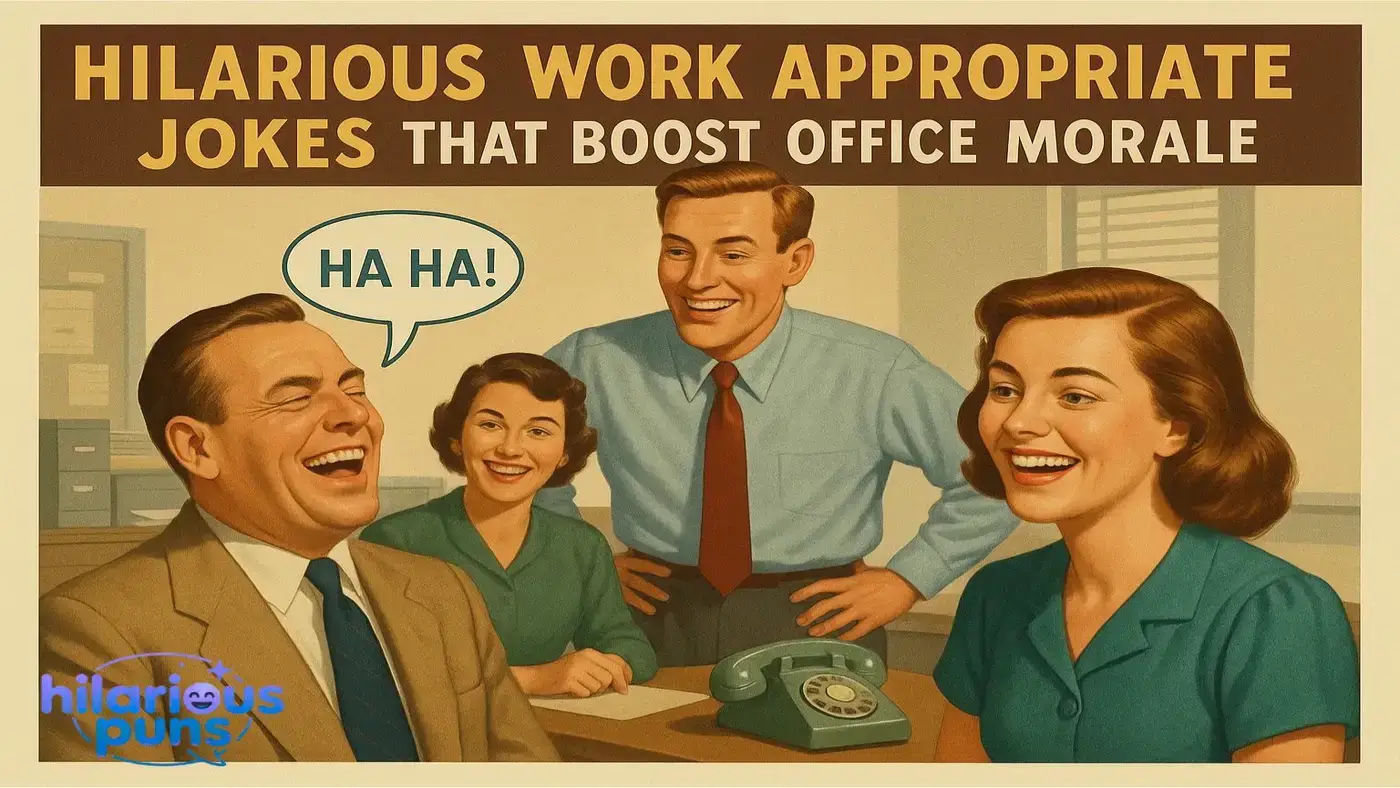 Hilarious Work Appropriate Jokes That Boost Office Morale