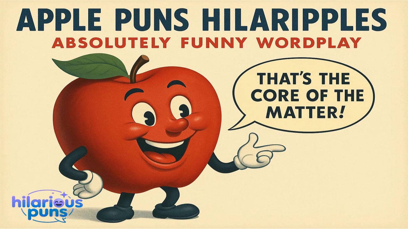 Apple Puns Hilaripples: Absolutely Funny Wordplay