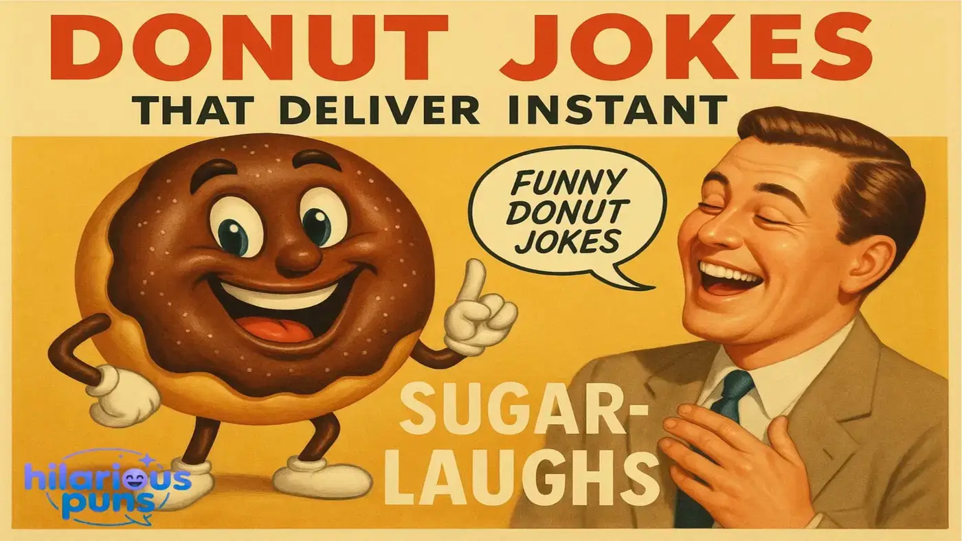 Donut Jokes That Deliver Instant Sugar-Coated Laughs