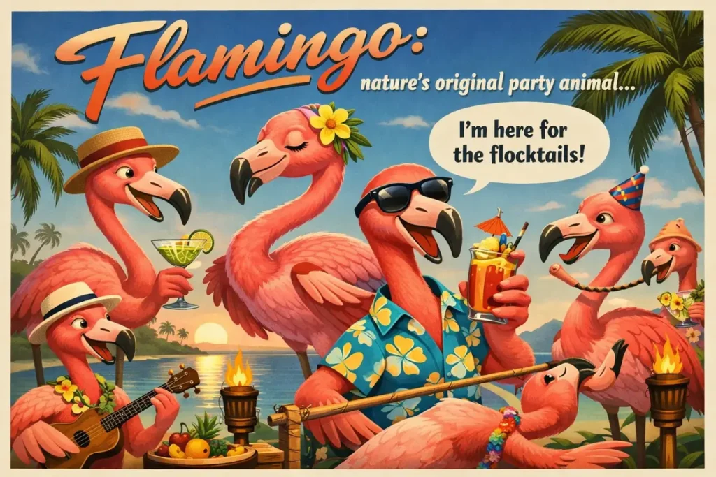Flamingo Jokes Perfect for Instagram Captions and Quick Laughs