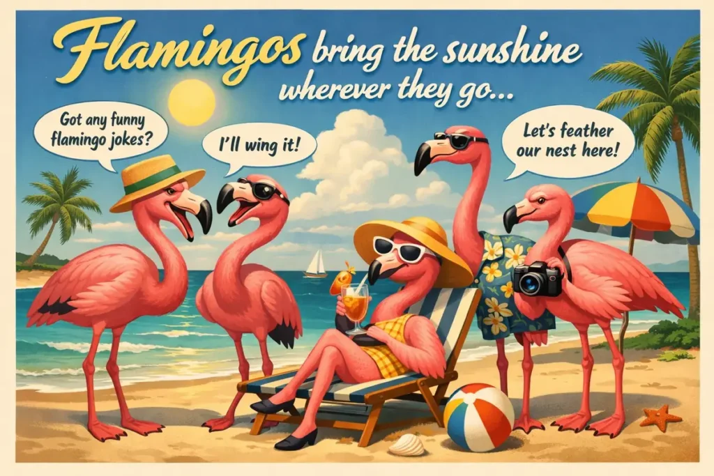 Funny Flamingo Jokes to Boost Your Social Media Game