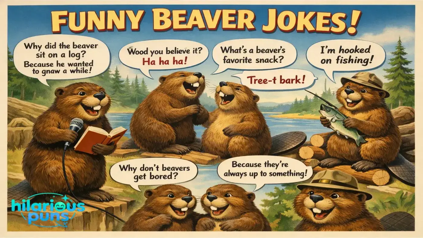 funny beaver jokes