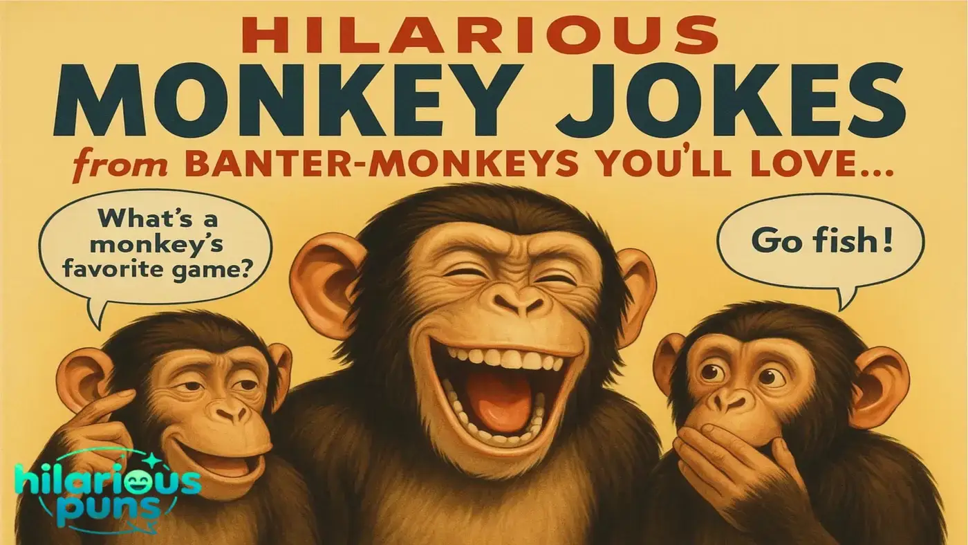 Hilarious Monkey Jokes from Banter-Monkeys You’ll Love