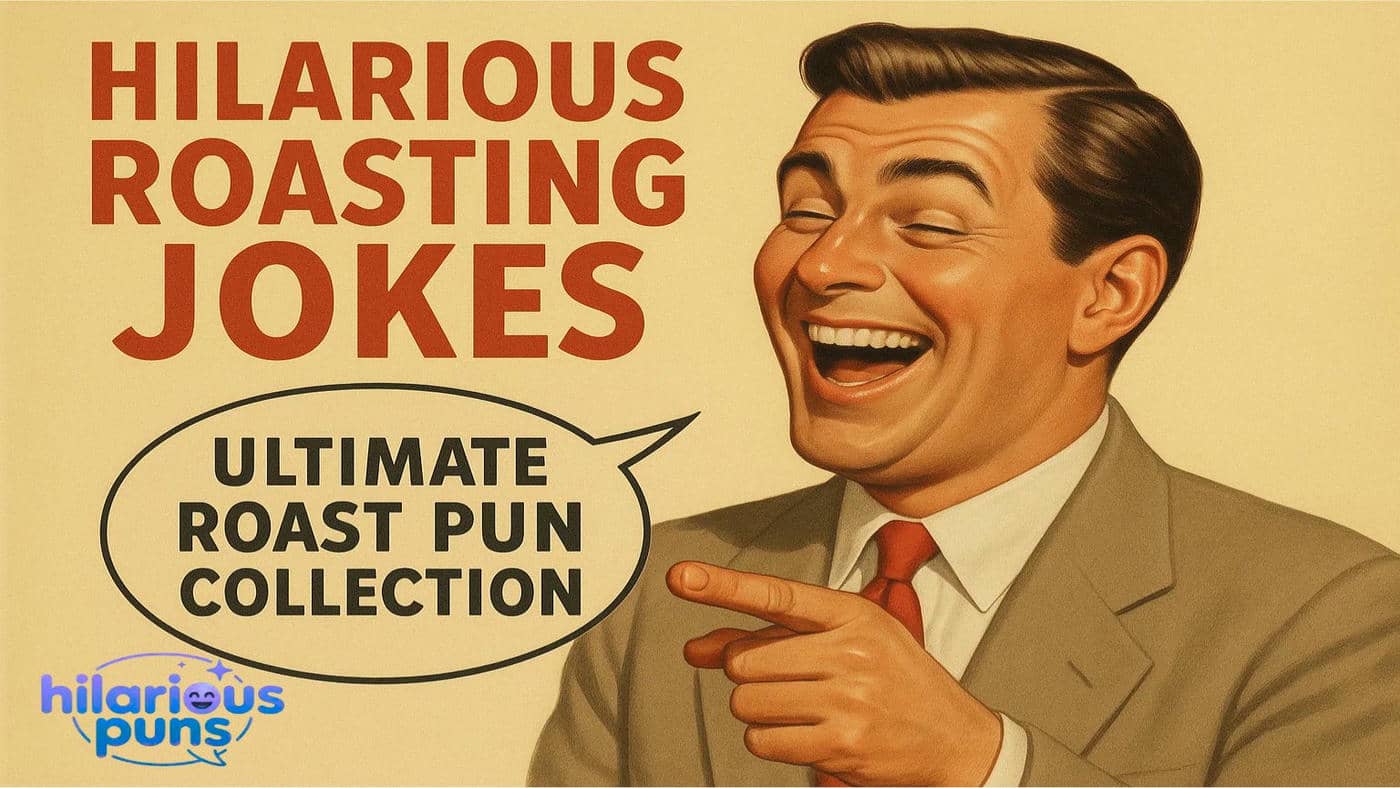 Hilarious Roasting Jokes: Ultimate Roast Pun Collection