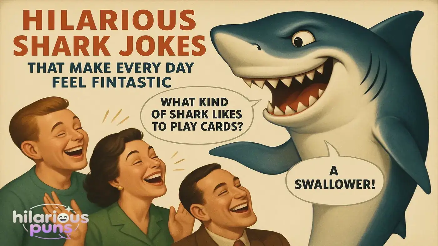 Hilarious Shark Jokes That Make Every Day Feel Fintastic