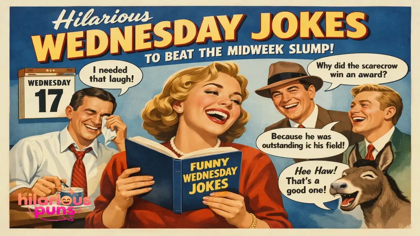 Hilarious Wednesday Jokes to Beat the Midweek Slump