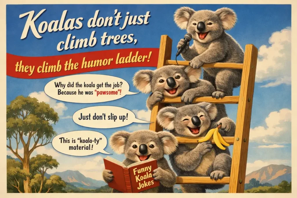 Hilarious Koala Puns & Jokes That Will Have You Slapping Your Knee