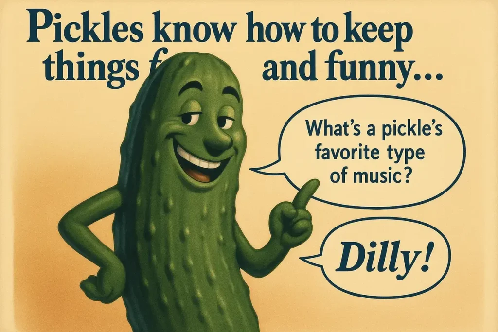 Flirty Dad Jokes About Pickles That Always Get a Smile