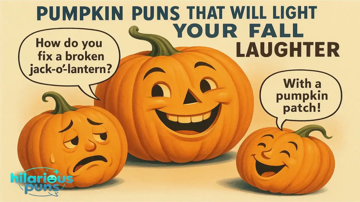 Pumpkin Puns That Will Light Up Your Fall With Laughter