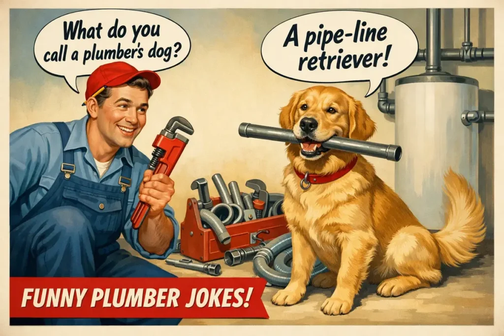 Jokes About Plumbers for Kids: Family-Friendly Funnies
