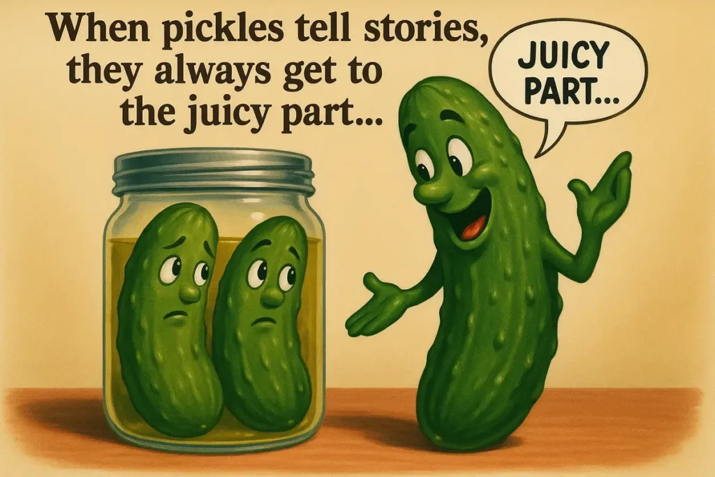 Top Pickle Jokes & Puns Guaranteed to Crack You Up