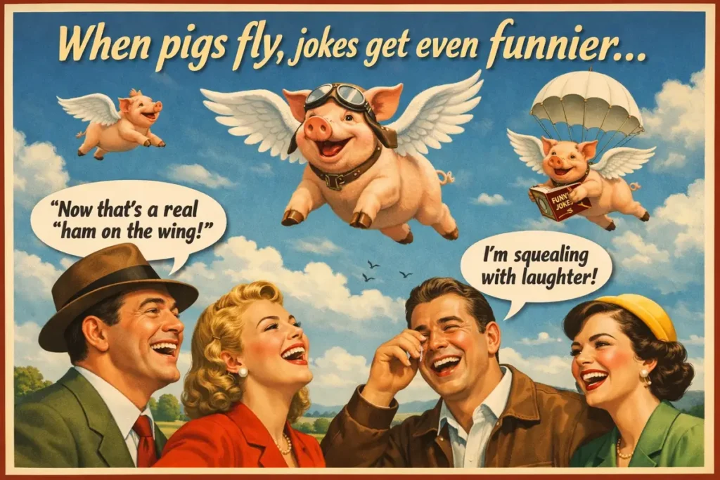 Silly Piggy Puns & Jokes to Start Your Day