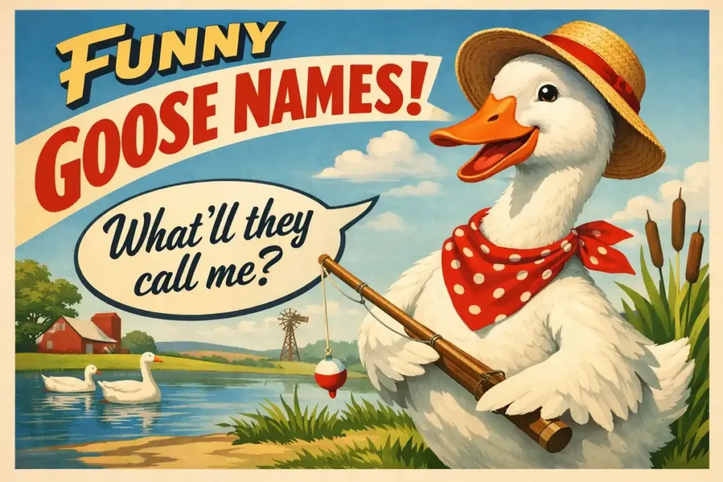 Cute Goose Names Everyo