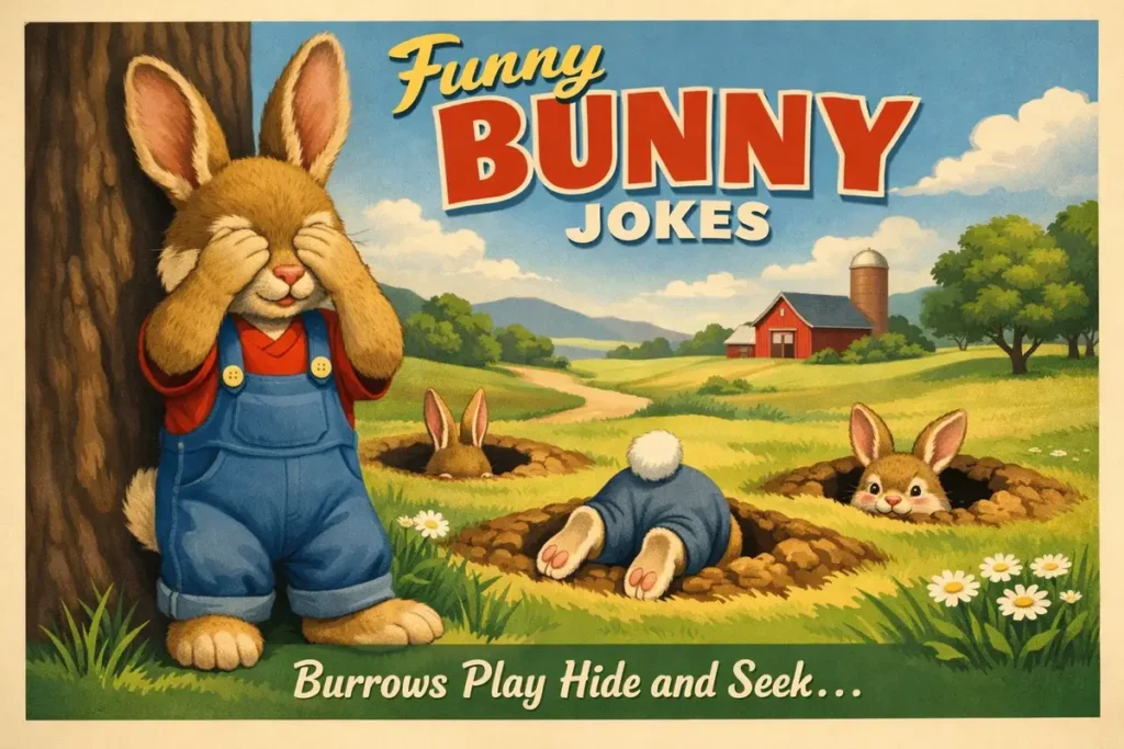 Funny Bunny & Rabbit Jokes for Kids