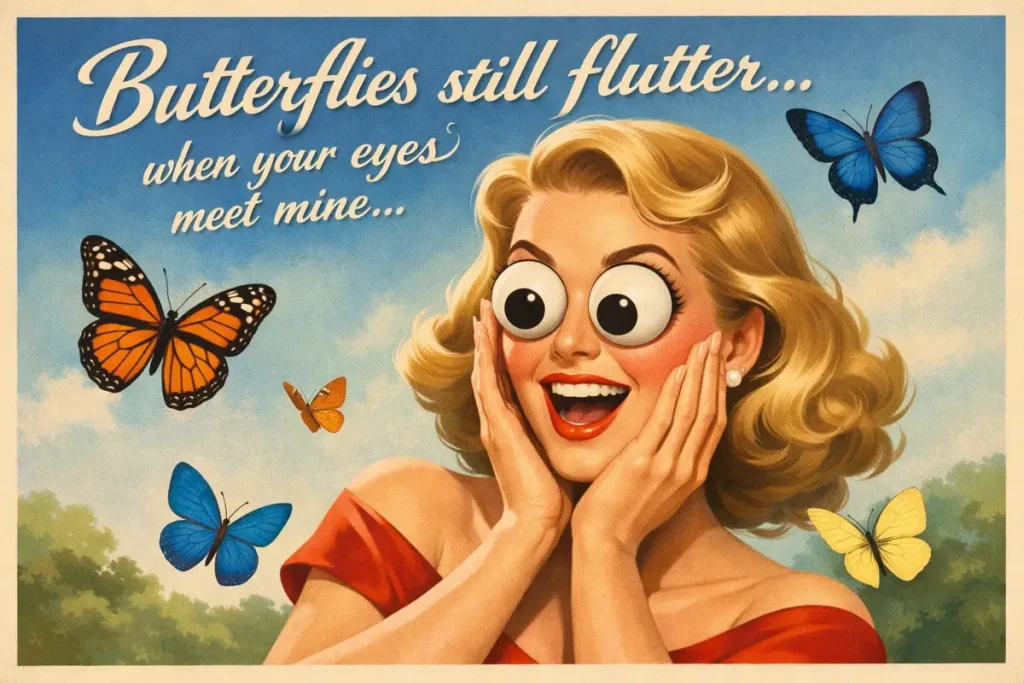 Flirty Pickup Lines About Eyes for Couples