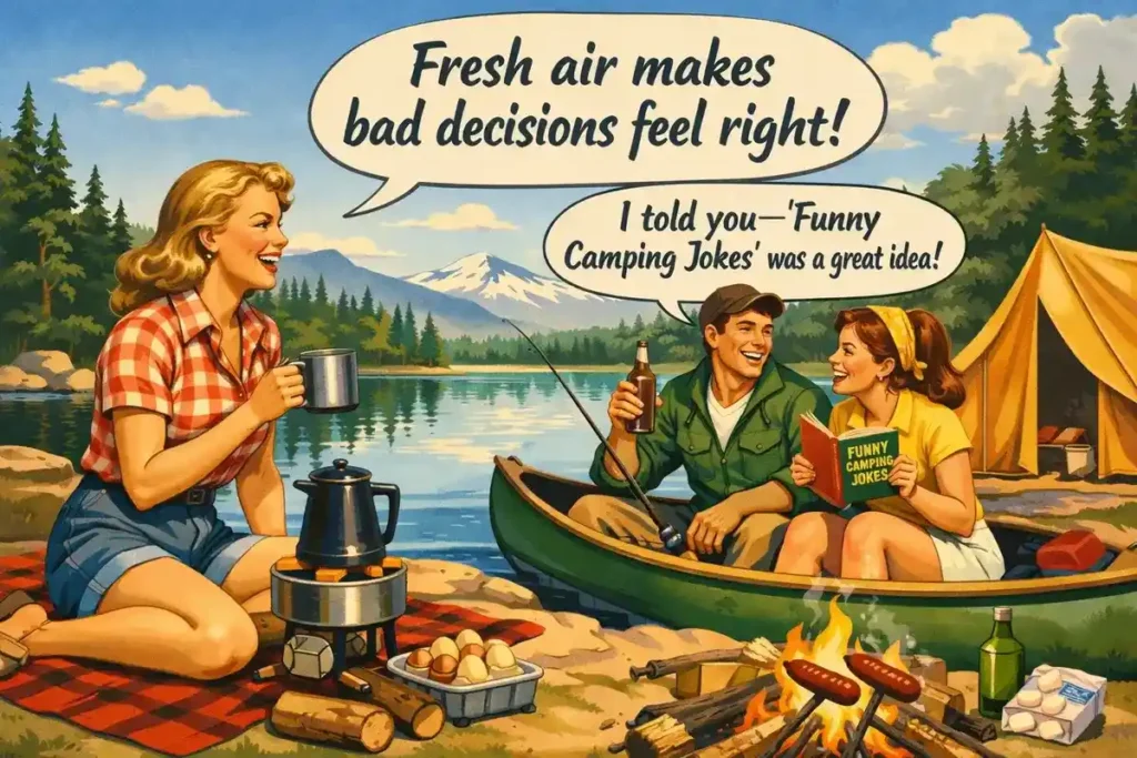 Hilarious Camping Jokes & Puns That Instantly Set the Mood