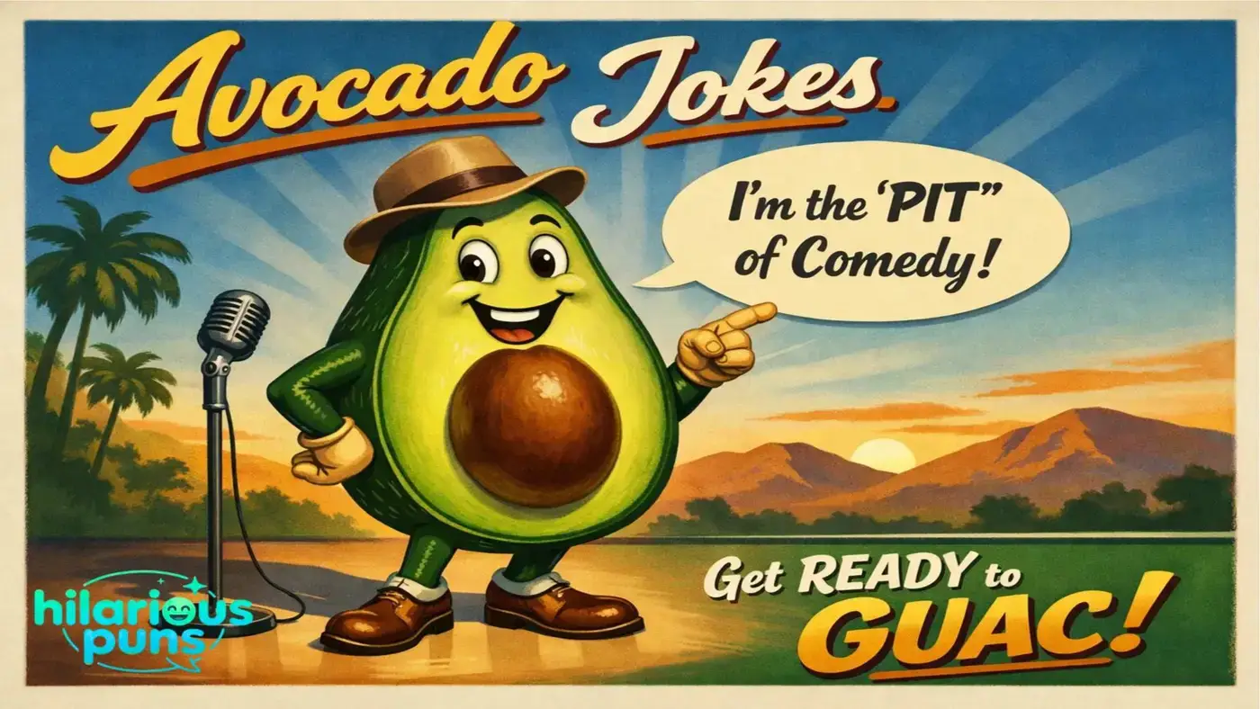 funny avocado jokes