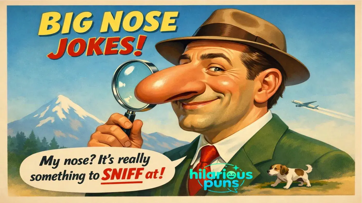 funny big nose jokes