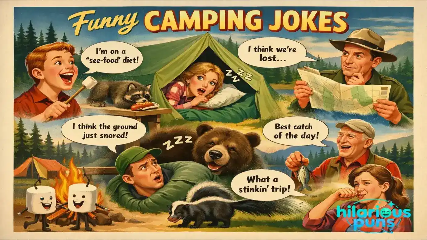 funny camping jokes