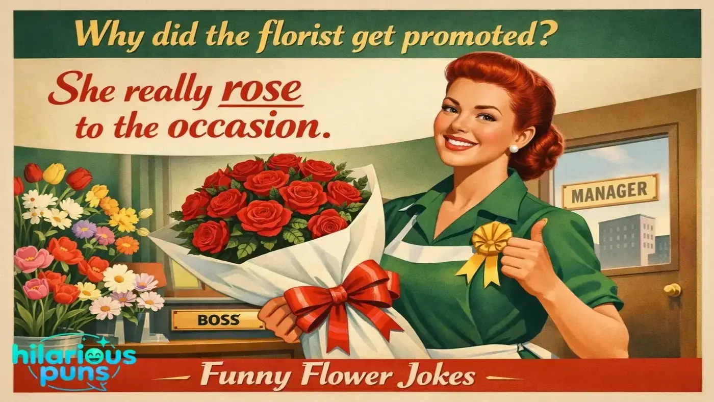 funny flower jokes