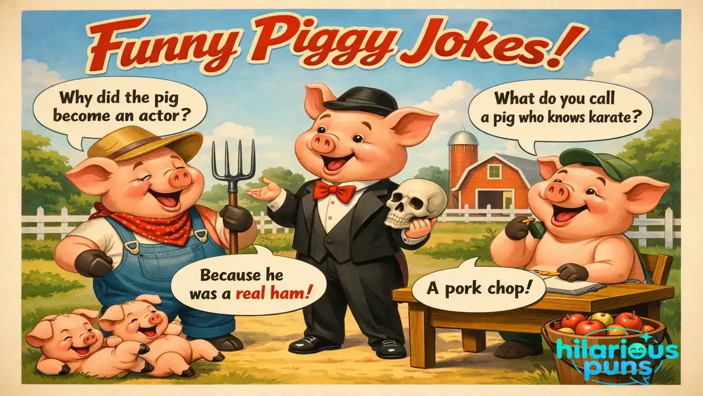 funny piggy jokes
