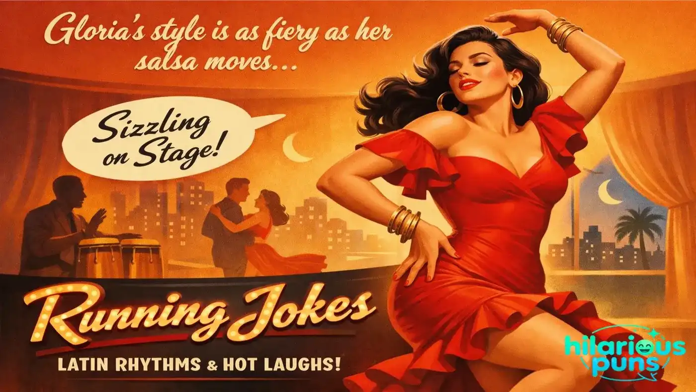 funny running jokes and puns