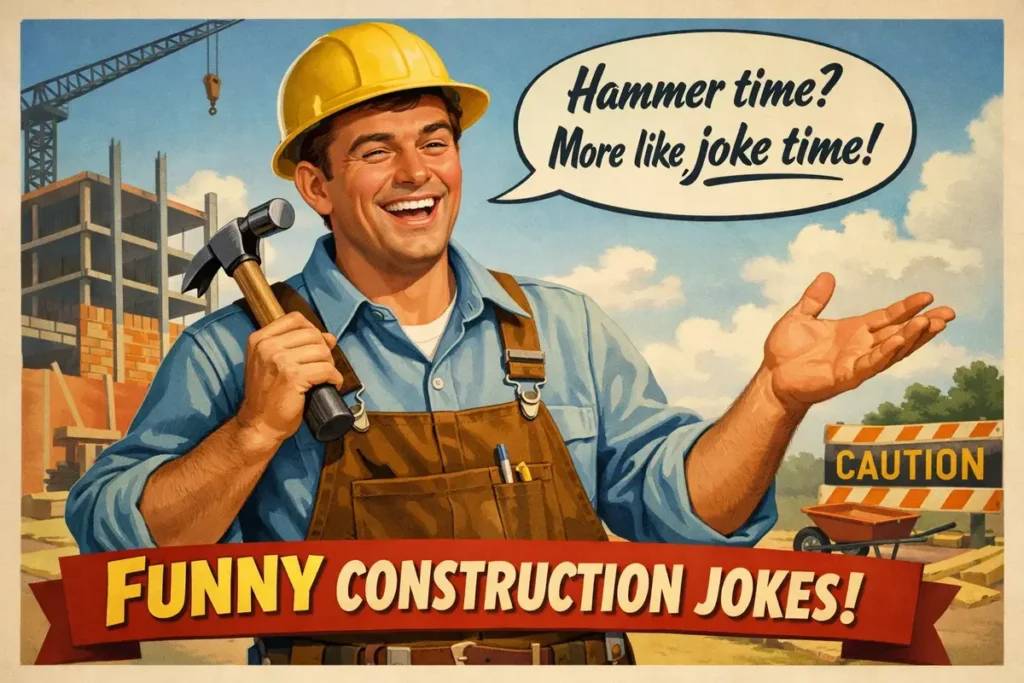 Builder Jokes One-Liners for Adults