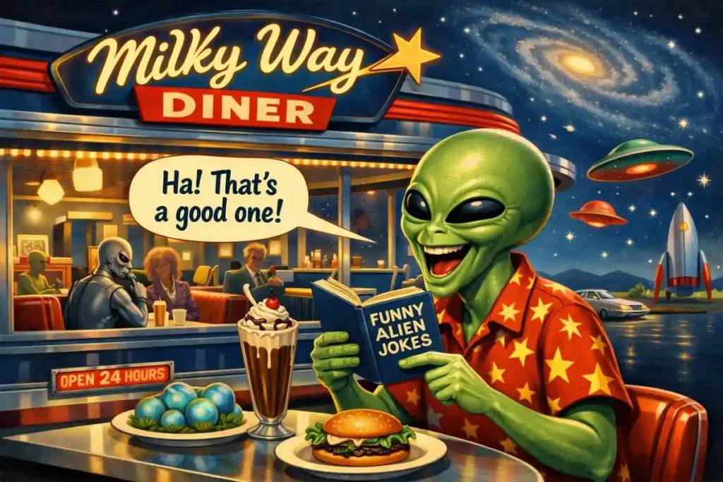 Hilarious Alien Jokes & Puns That Are Truly Cosmic