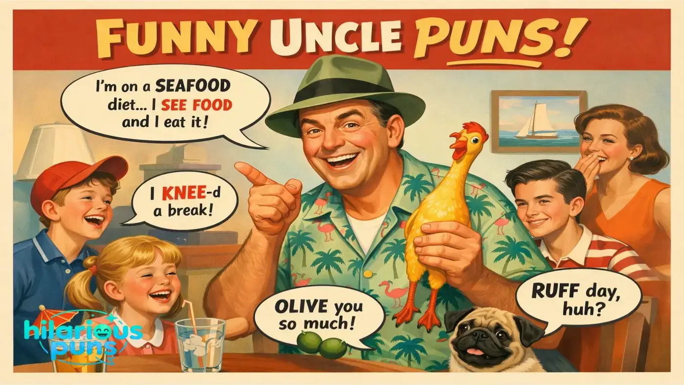 Uncle Jokes Pun-believable Wordplay