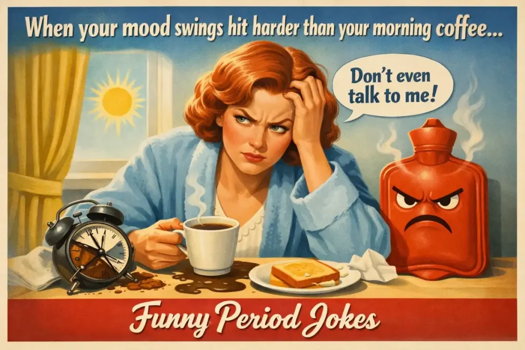 Hilarious Period Jokes & Puns About Everyday Struggles