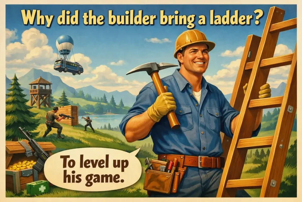 Building Battles: The Funniest Jokes About Fortnite Builds