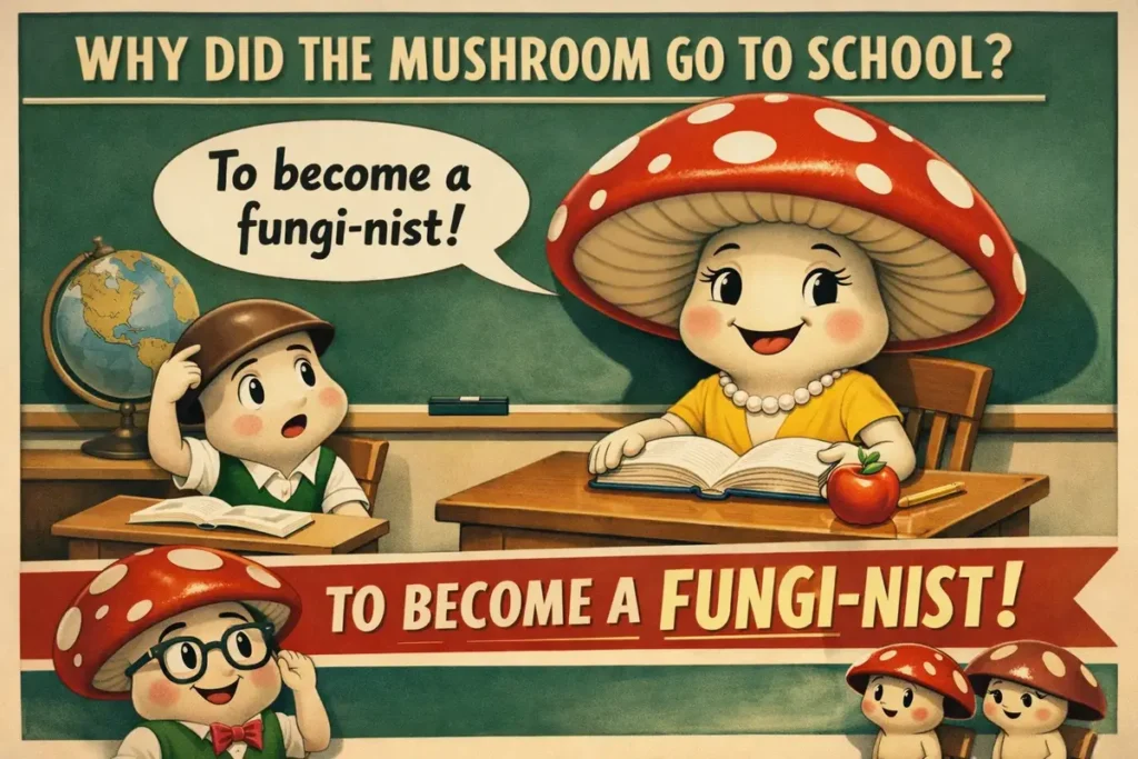 Family-Friendly Mushroom Jokes for Kids