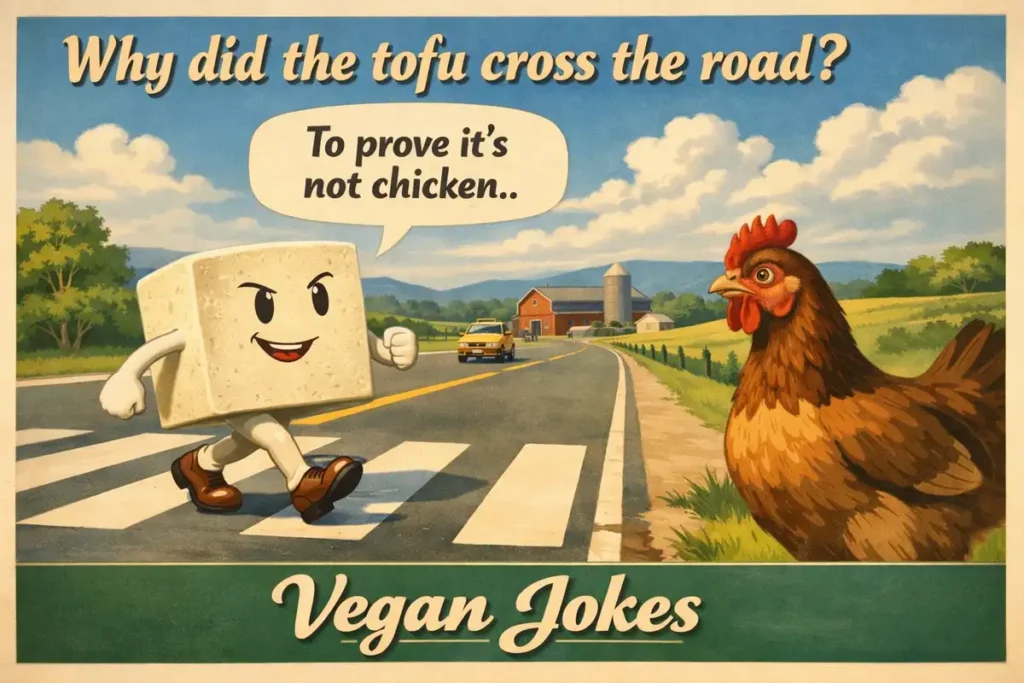 Hilarious Vegan Jokes & Puns That Never Get Old
