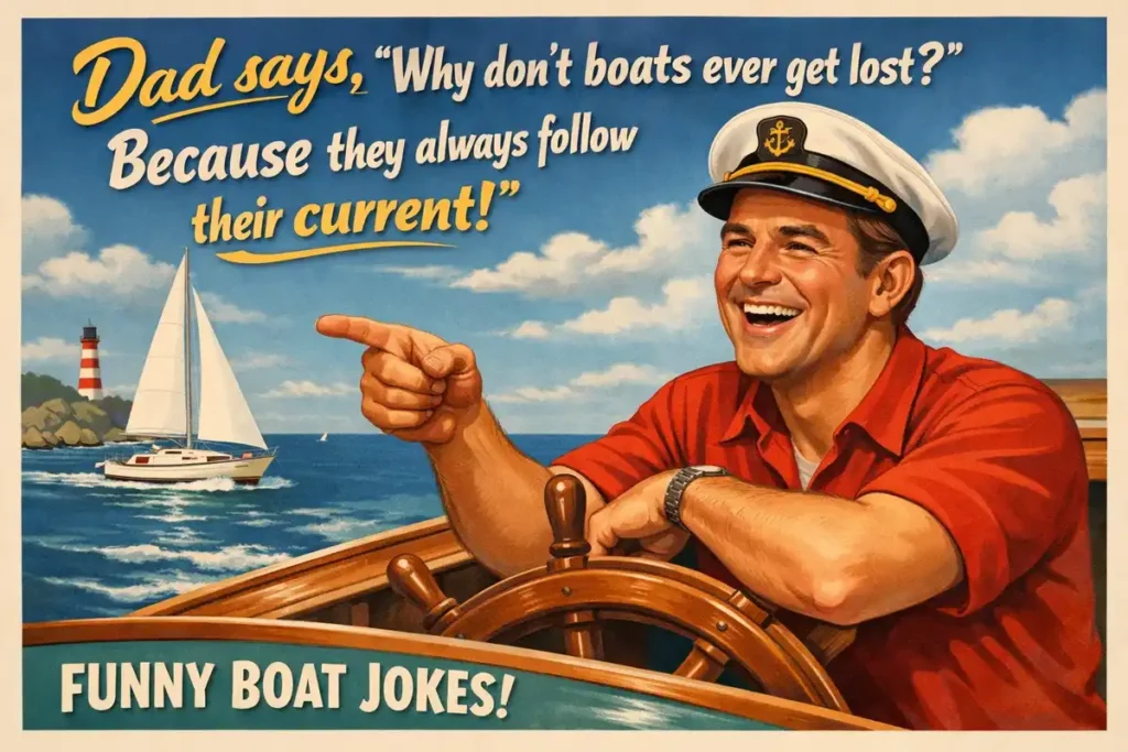 Funny Dad Jokes About Boat