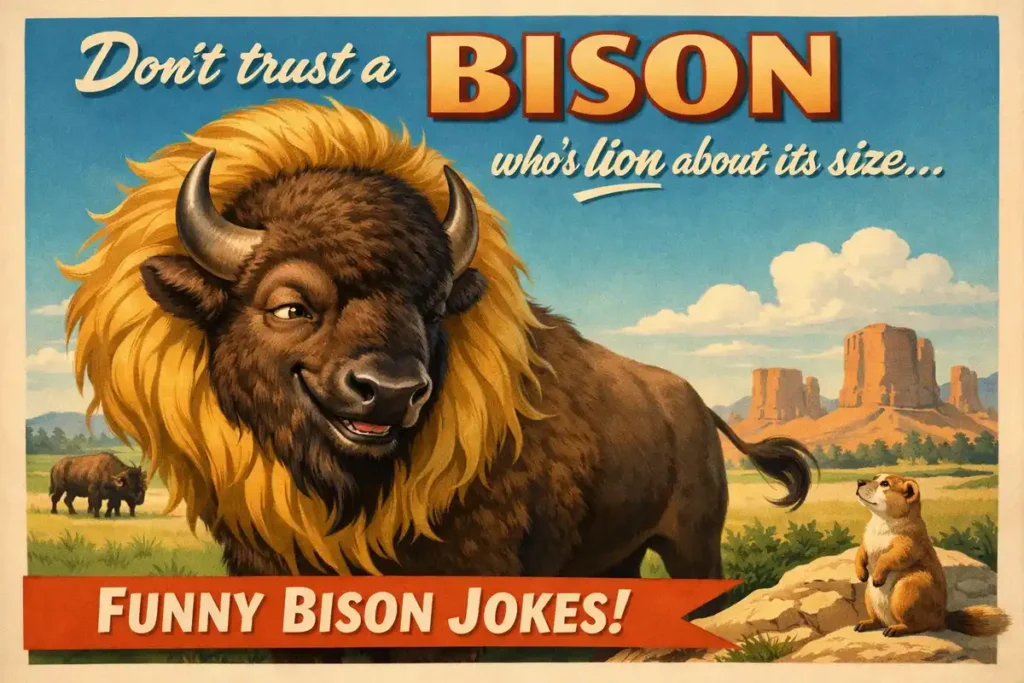 Hilarious Bison Jokes