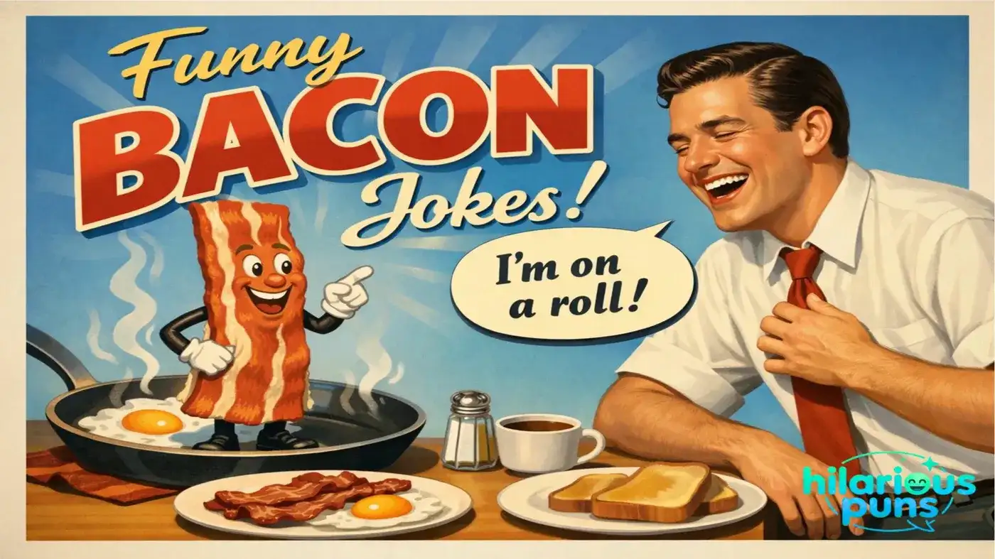 140 Bacon Jokes That Sizzle With Laughter
