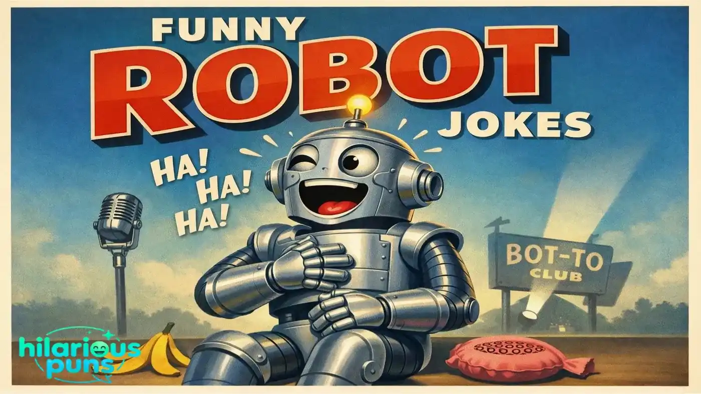 funny robot jokes
